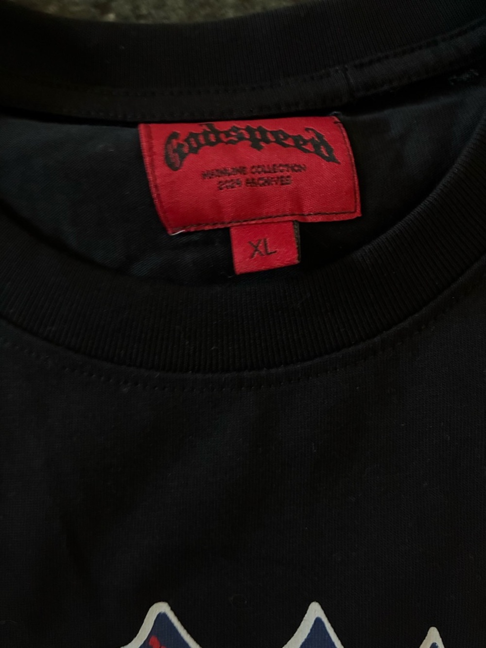 Gainspeed Black Graphic Short Sleeve Tee - XL